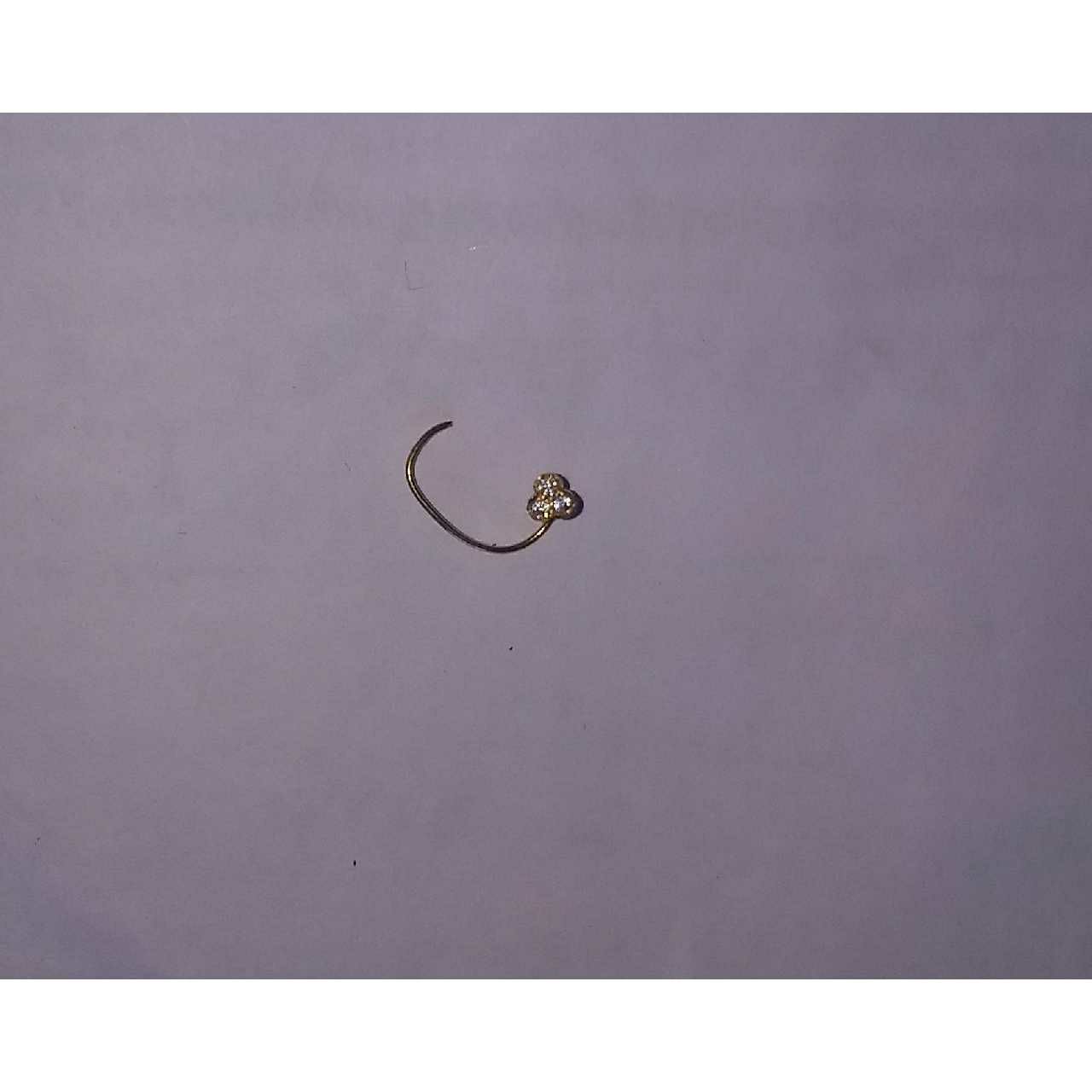 18KT Yellow Gold Casting Nosepin (Nath)