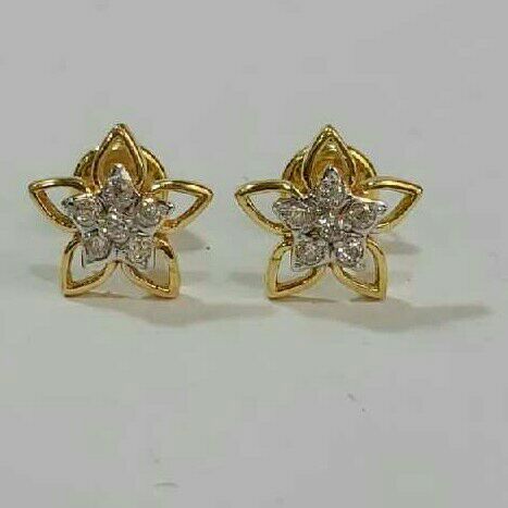 18ct Rhodium colour stone baby girl tops