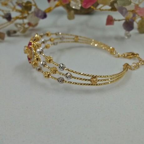 22KT Gold CNC Italian Kada