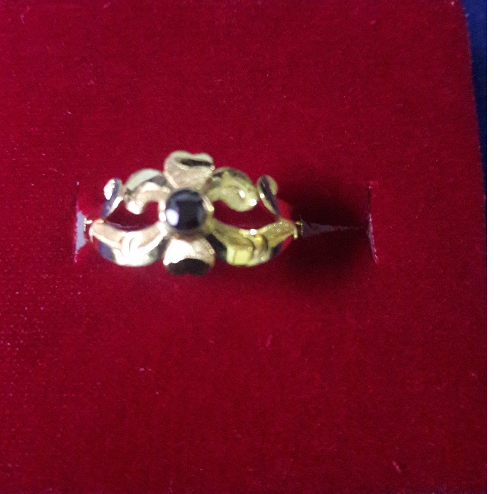 Ladies ring 22k gold ring