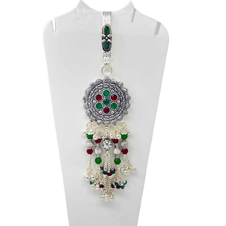 Silver Fancy Jadtar Singal Naka Judda (Waist Keychain)