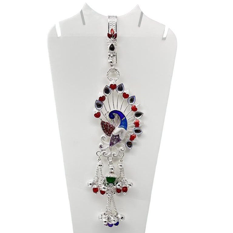 Silver Fancy Peacock Design Juda