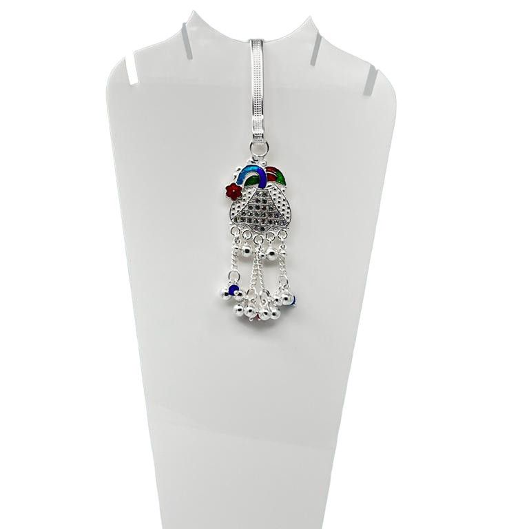 Silver Bombey Fancy Light Weight Juda (Waist Keychain)