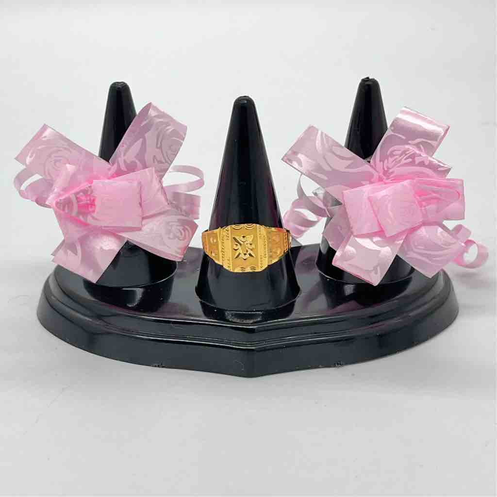 916 Gold Classical Light Weight Ring