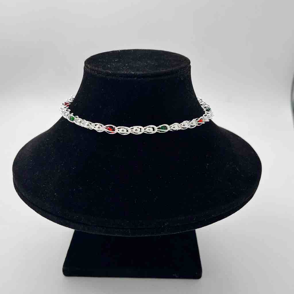 Silver Bombey Fancy Shalang Manka Anklets