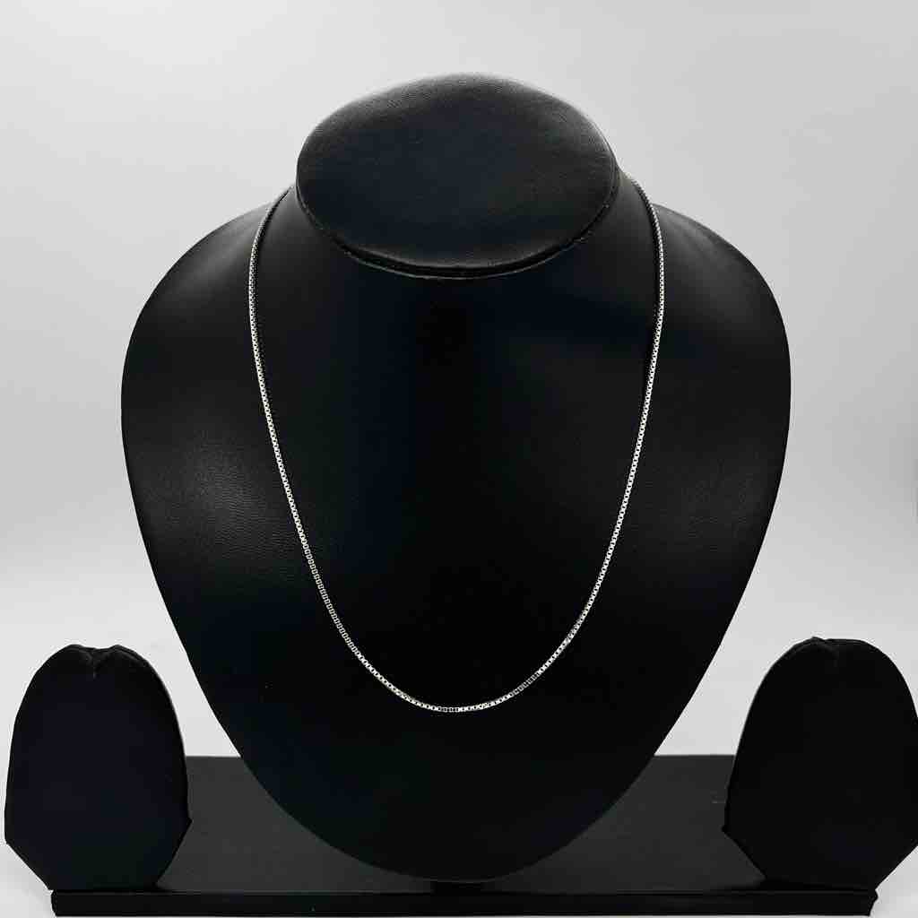 925 Sterling Silver Ladies Plain Classic Design Chain