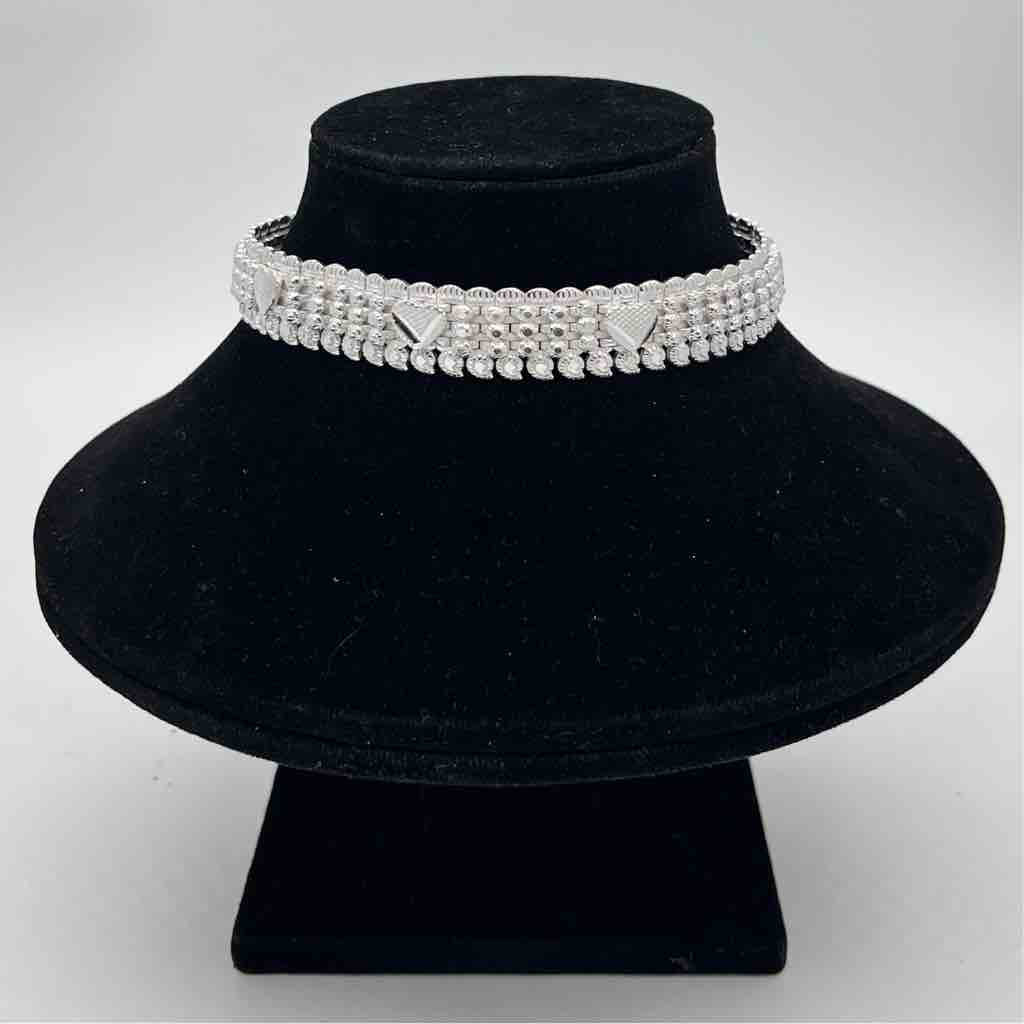 Silver Kismat Three Line Keri Design Payal