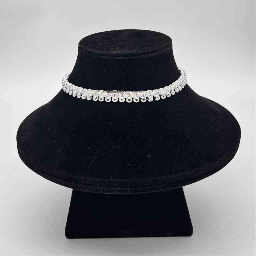 Silver Kismat Simple Light Weight Payal
