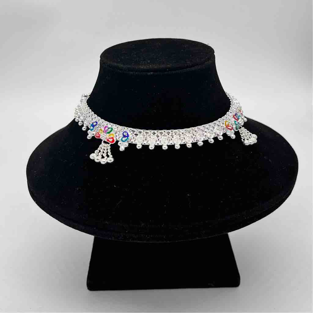 Silver Fancy Aagra Shalang Manka Fancy Design Payal