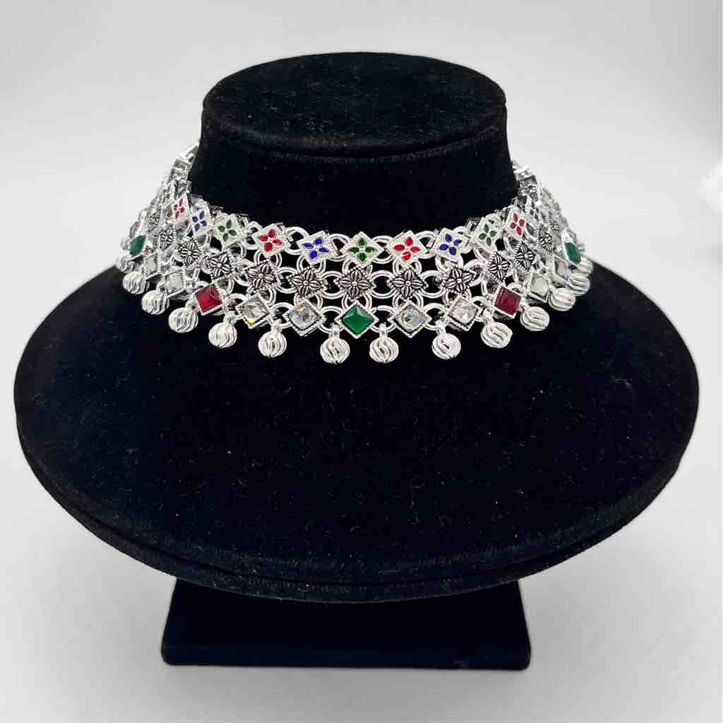 Silver fancy bombay Heavy design anklets