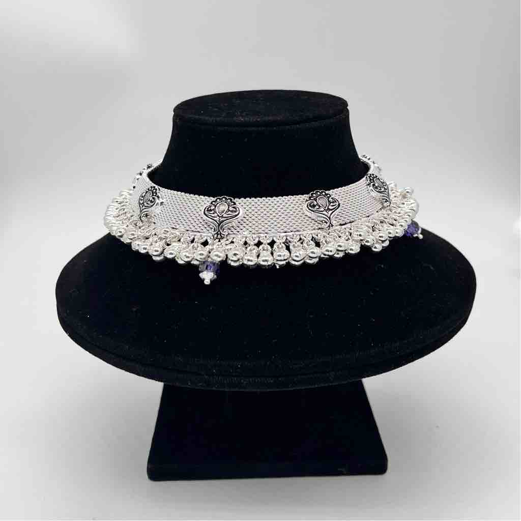 Silver bombay Heavy fancy chumchum payal (aman brand)