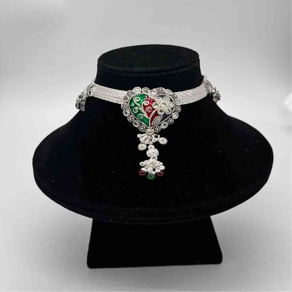Silver Fancy Bombay Design Anklets