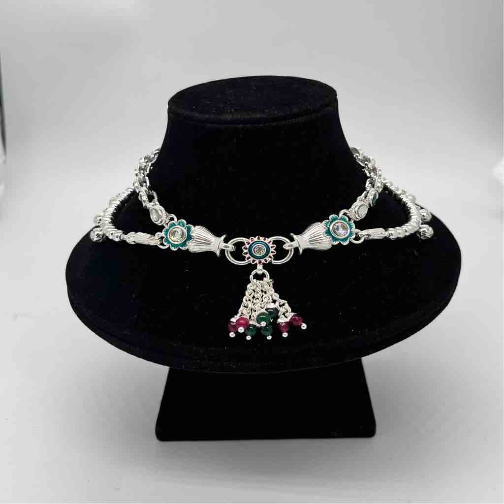 Silver Bombay Fancy Design Payal