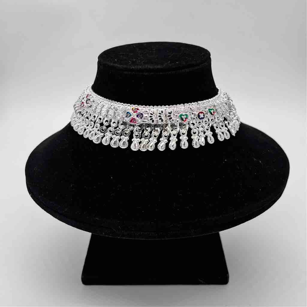 Silver Kismat Fancy Anklets