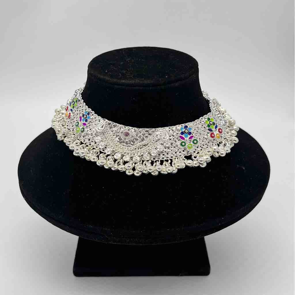 Silver fancy aagra chumchum payal
