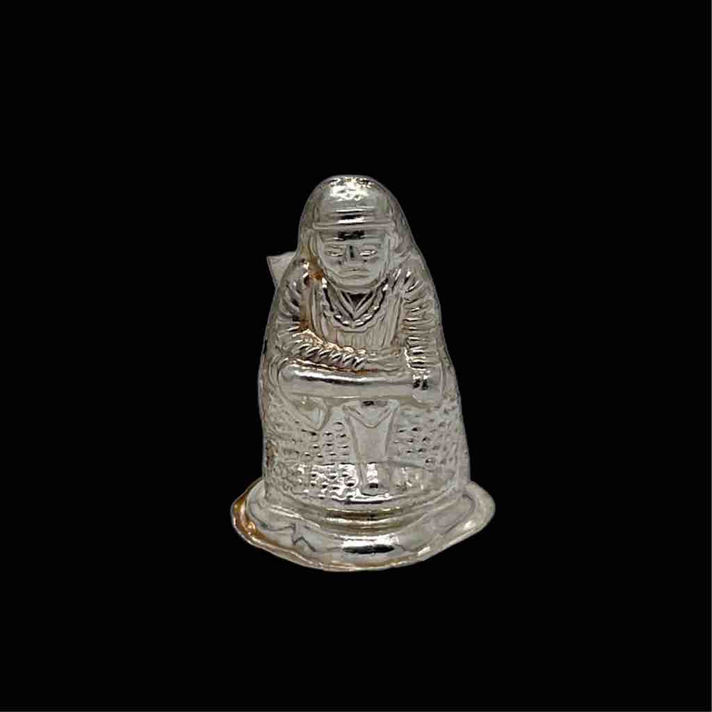 Silver Sai Baba Idol
