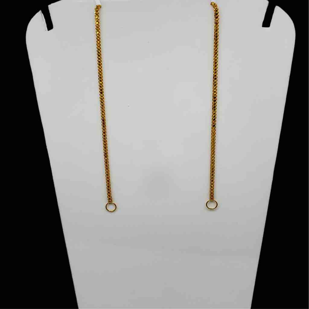 916 Gold Antique Earchain