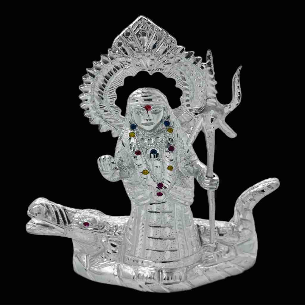 Silver plated Khodiyar Mata Ji Idol