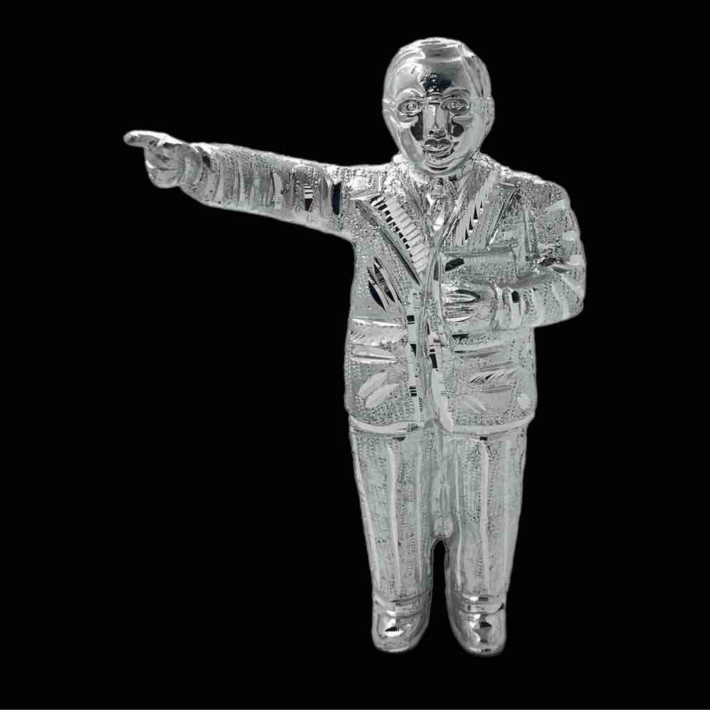 Silver Plated Dr. baba saheb bhimroa ambedkar idol
