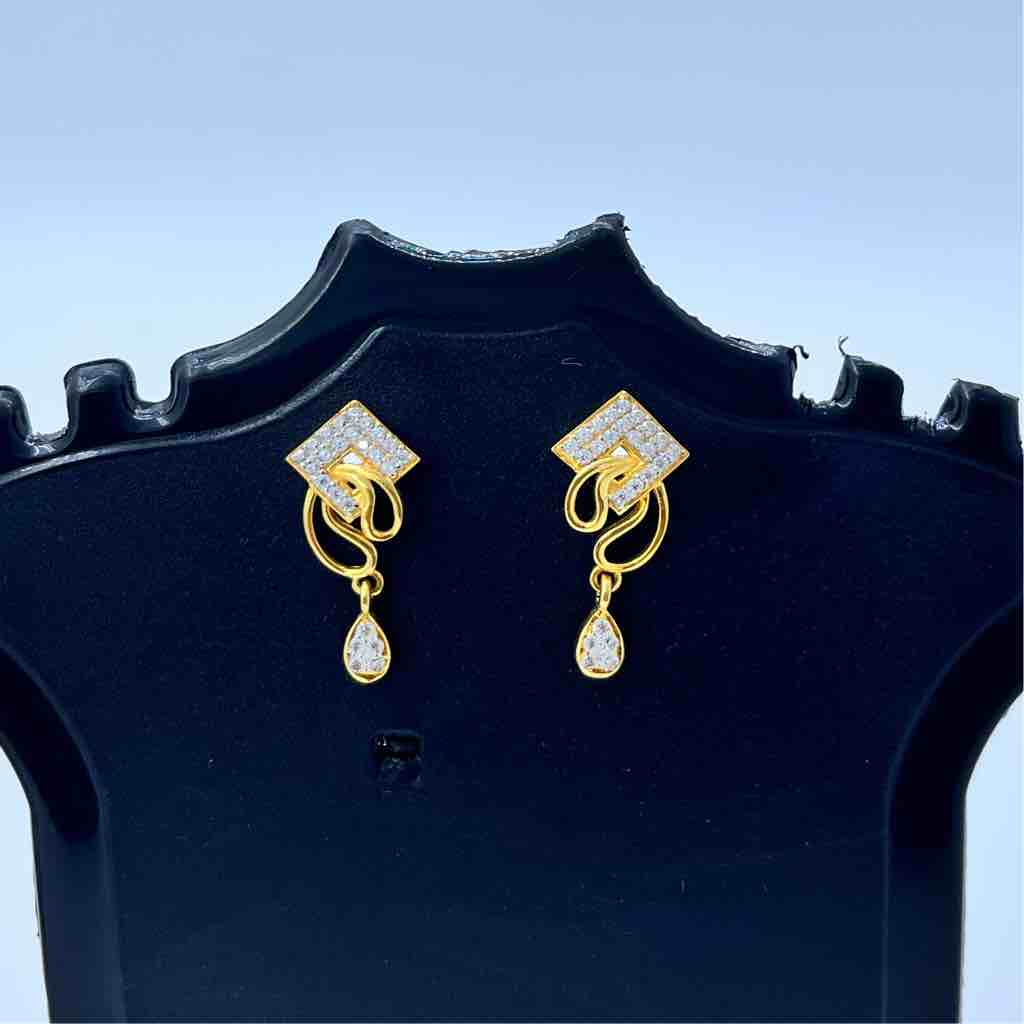 916 Gold Antique Diamond Design Tops