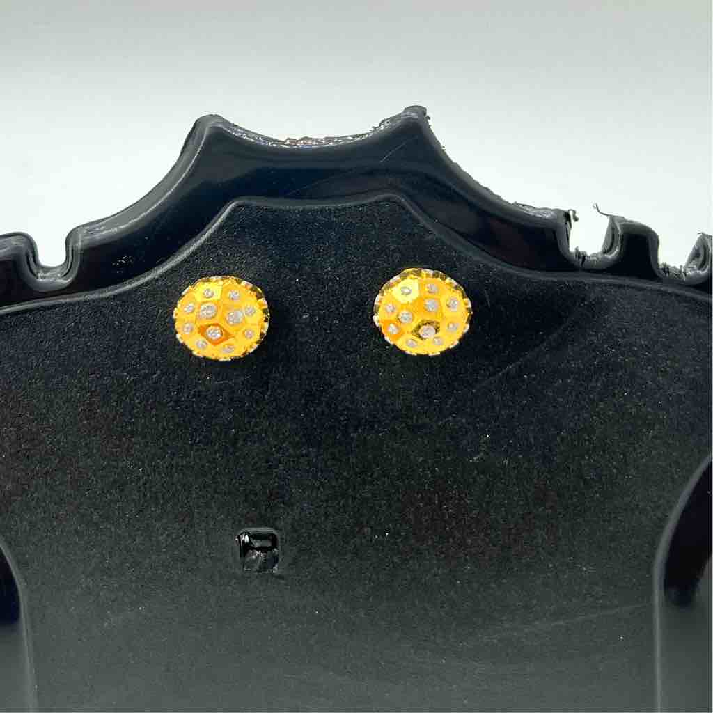 916 gold fancy tops Diamond earrings