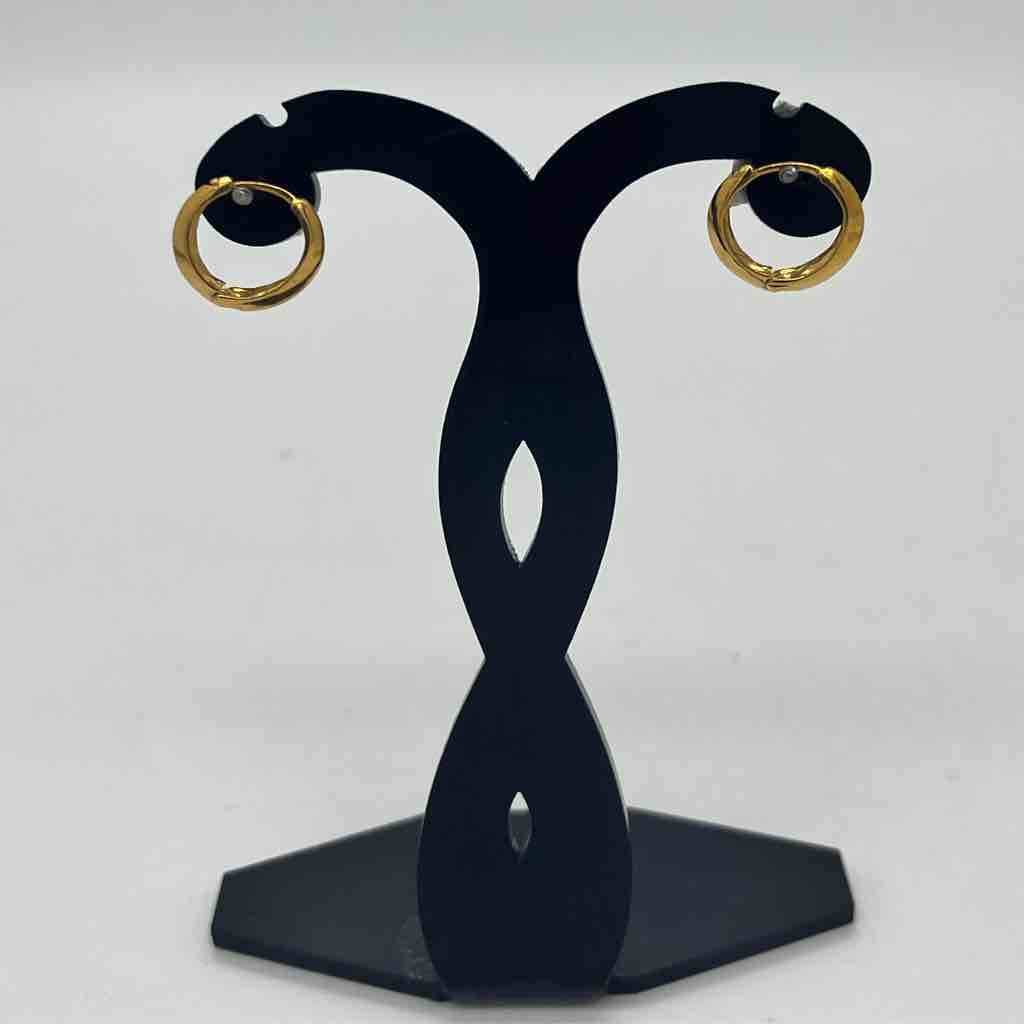 18k gold simple basket small bali