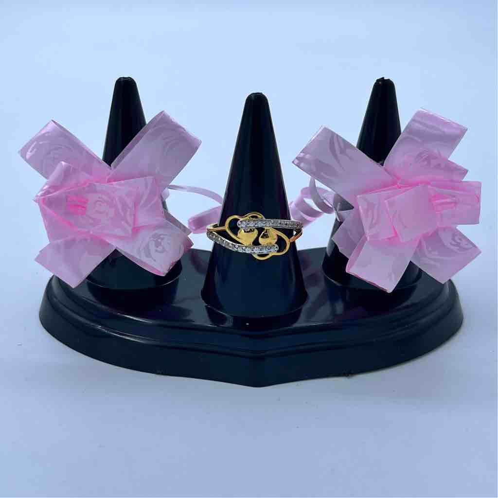 916 Gold Fancy Diamond Ring