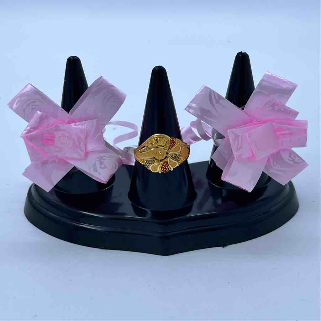 22k Gold Fancy Kalkati Design Ring