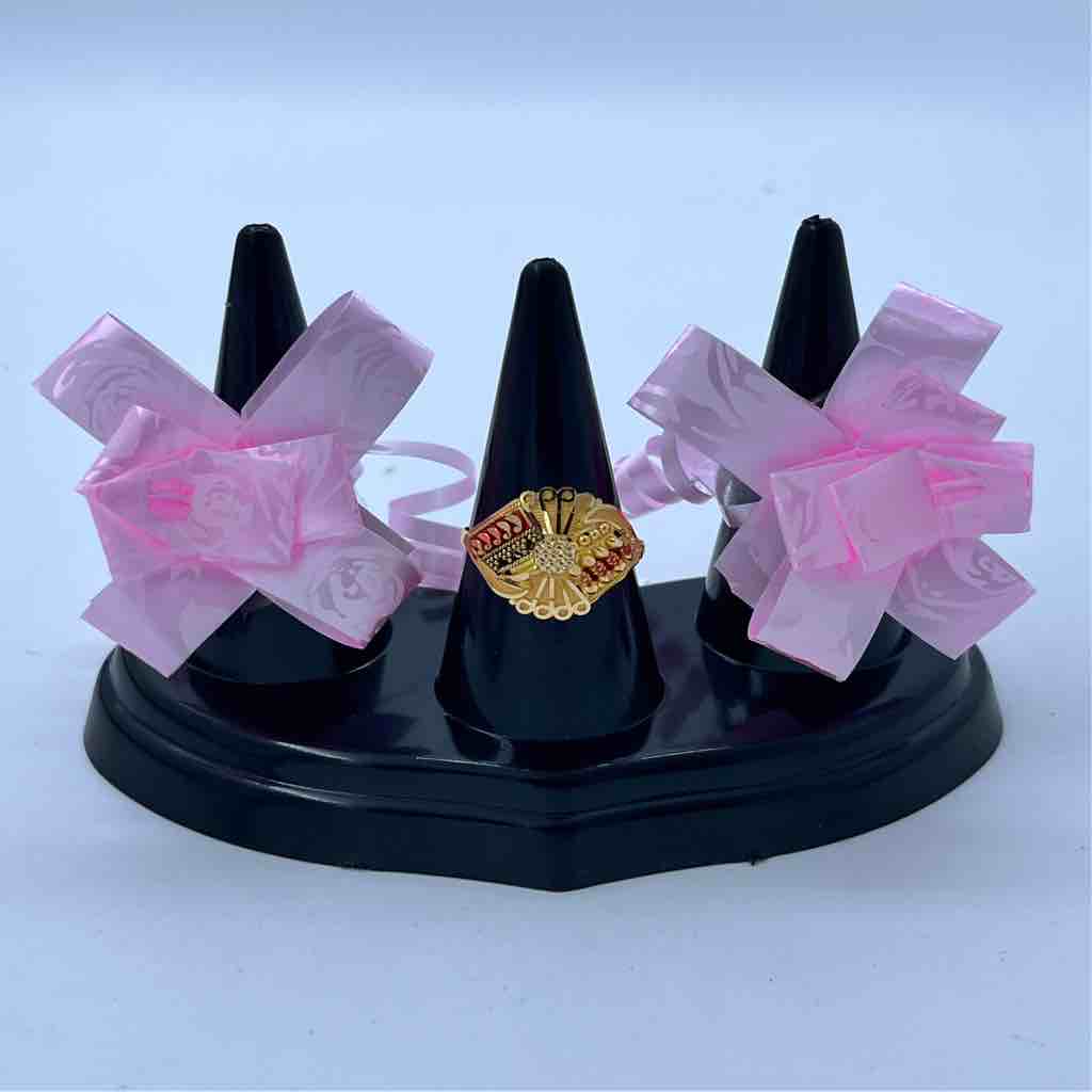 916 Gold Modern Kalkati Ring
