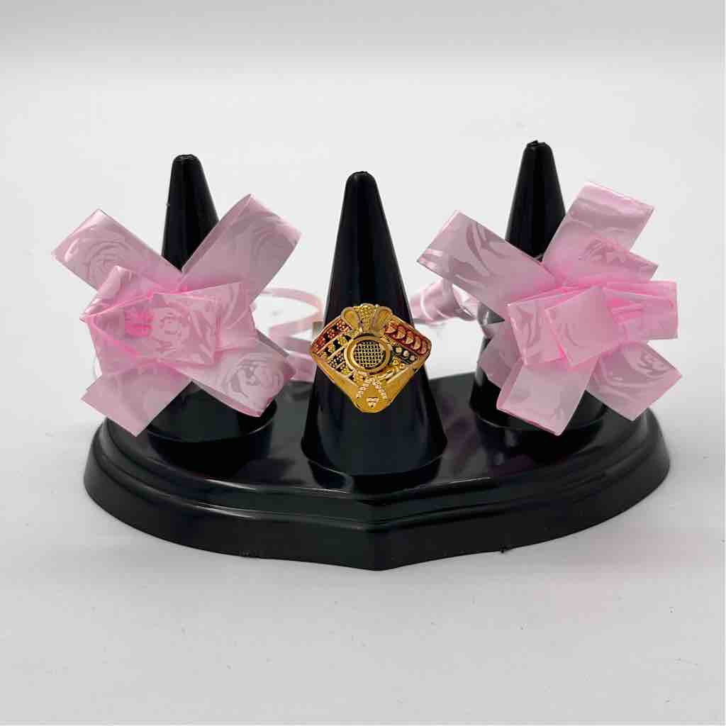 916 Gold Kalkati Design Ring