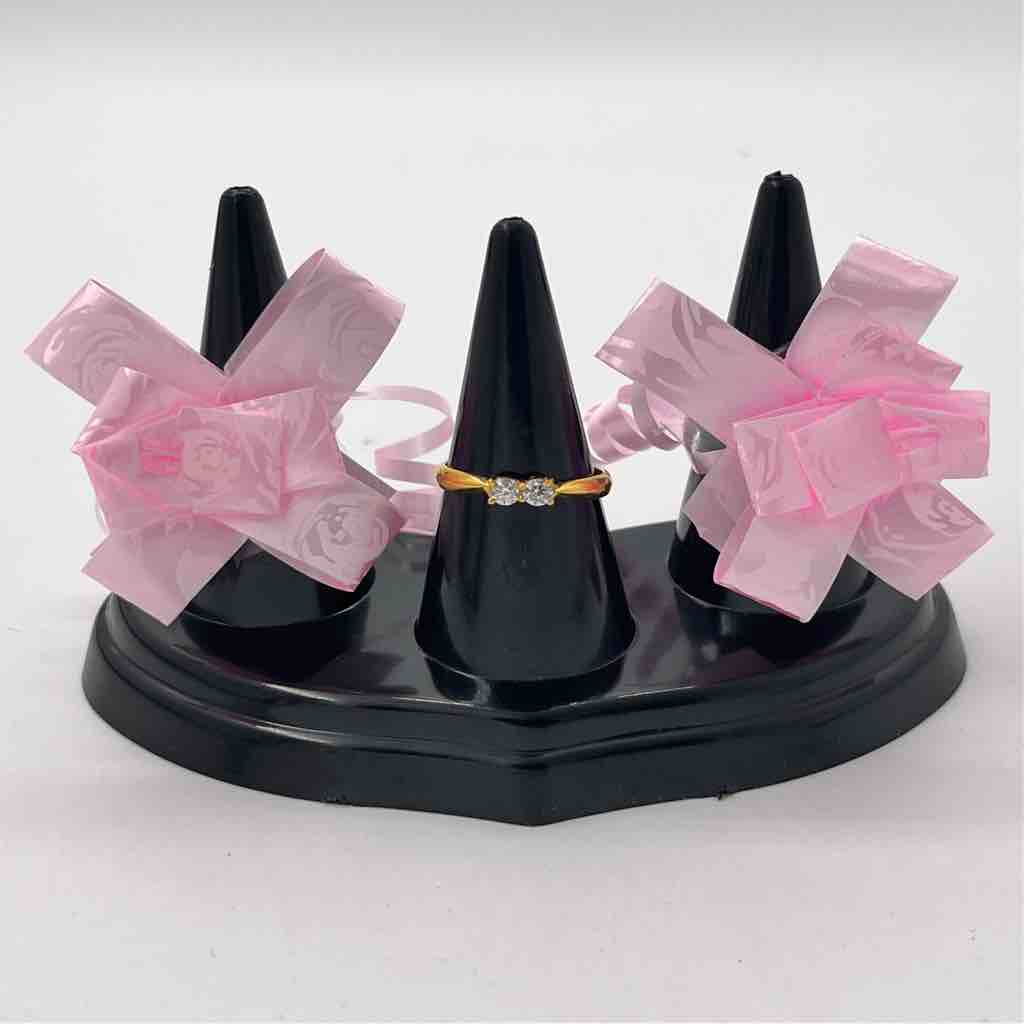 916 Gold Diamond Ladies Ring