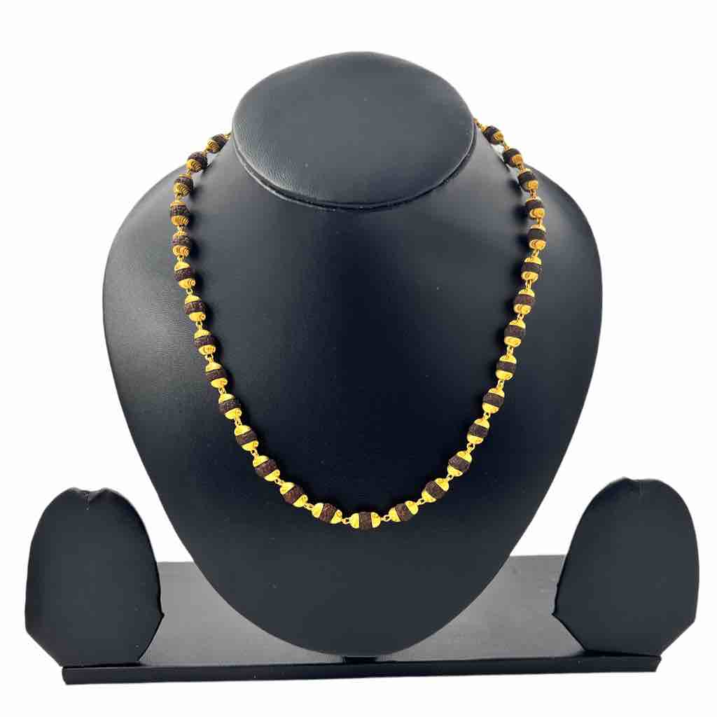916 gold mala ring