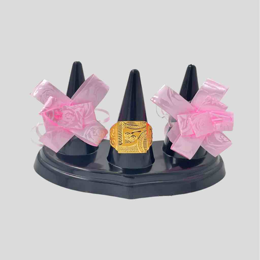 916 gold love design ring