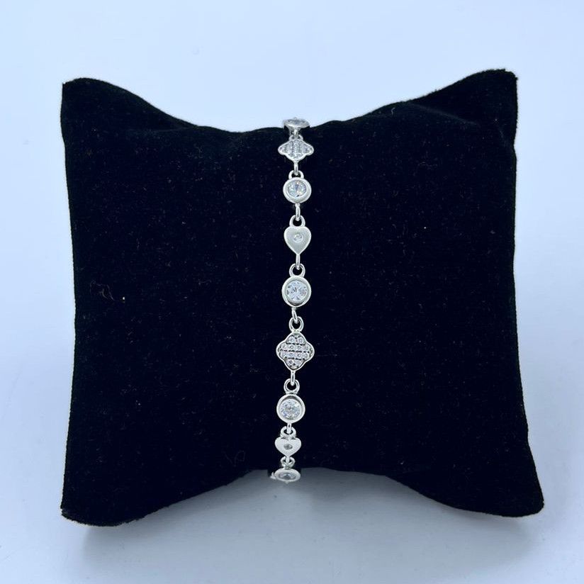 925 Sterling Silver Fancy Bracelet