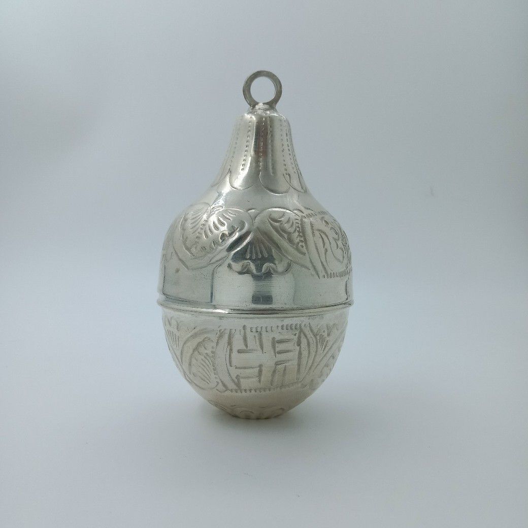 Silver Pooja Item Nariyal