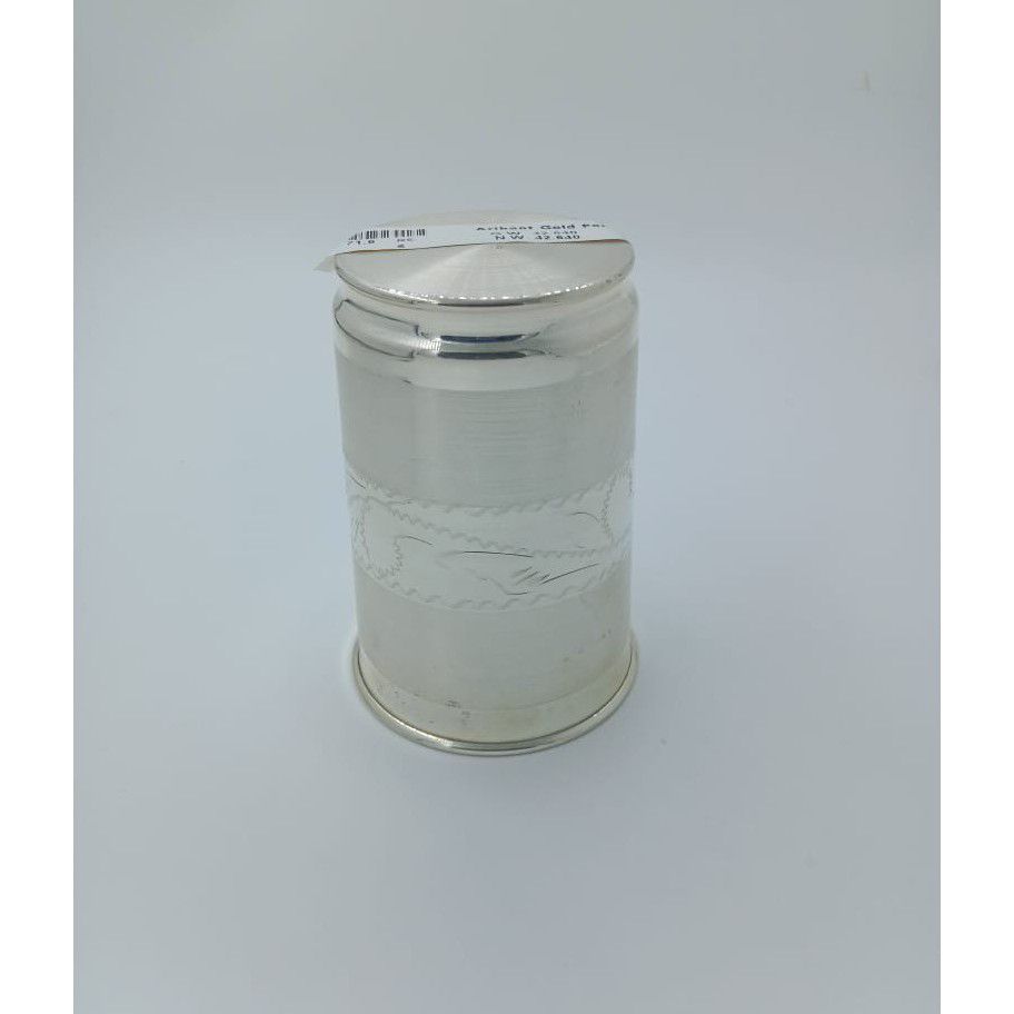Silver pooja item glass Flet Design