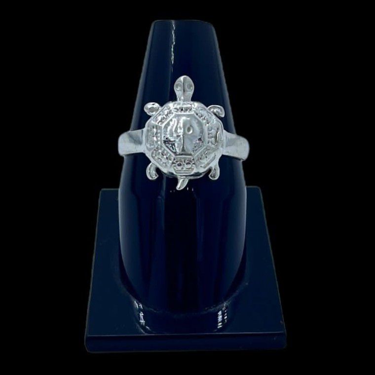 Silver Ring In Tortoise (????)