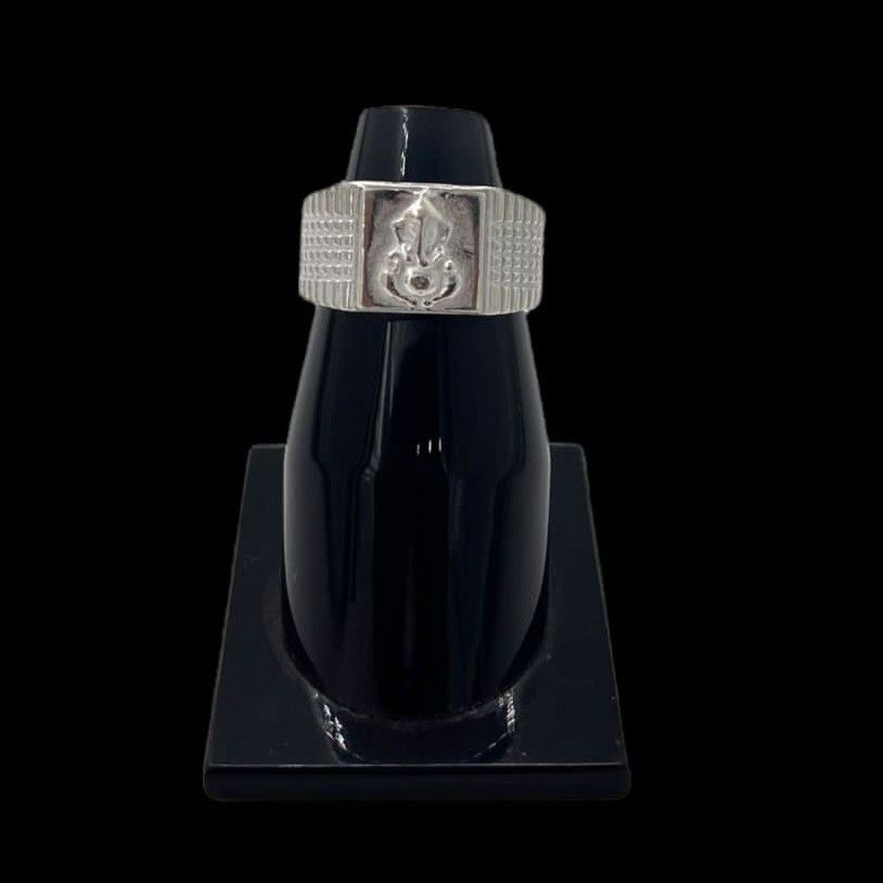 Ganeshji design New ring silver