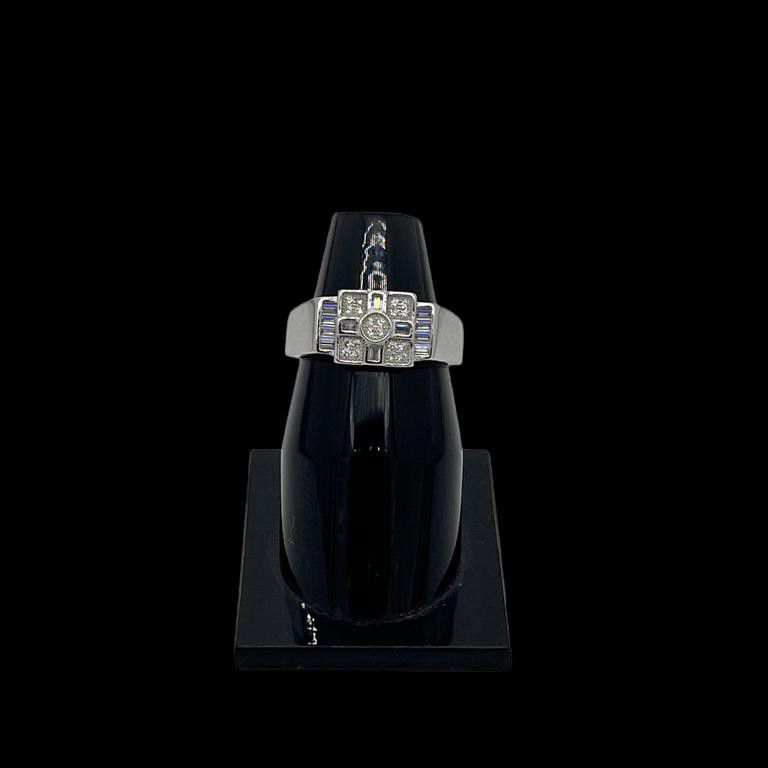925 sterling silver fancy design gents ring