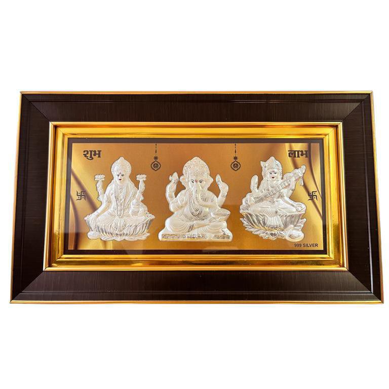 999 Silver Trimurti Idols