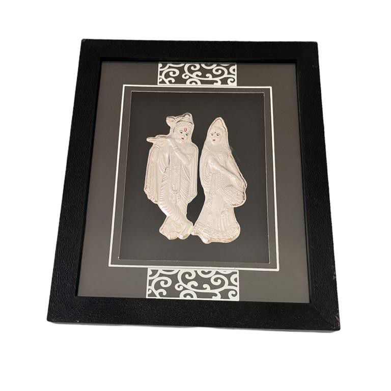 999 Silver Natural Radhe Krishna Idols