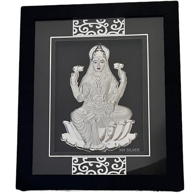 999 Silver Natural Laxmi Ji Idols