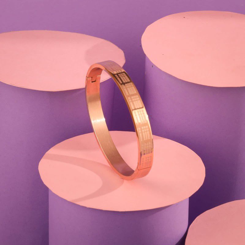 999 Gold Plated Fancy Gents Kada