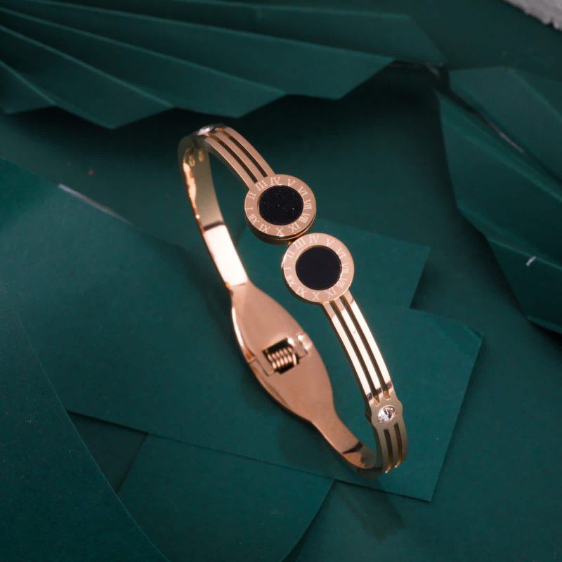 999 Rose Gold Antique Ladies Kada