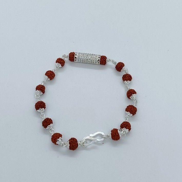 Silver 800 In Rudraksh Design