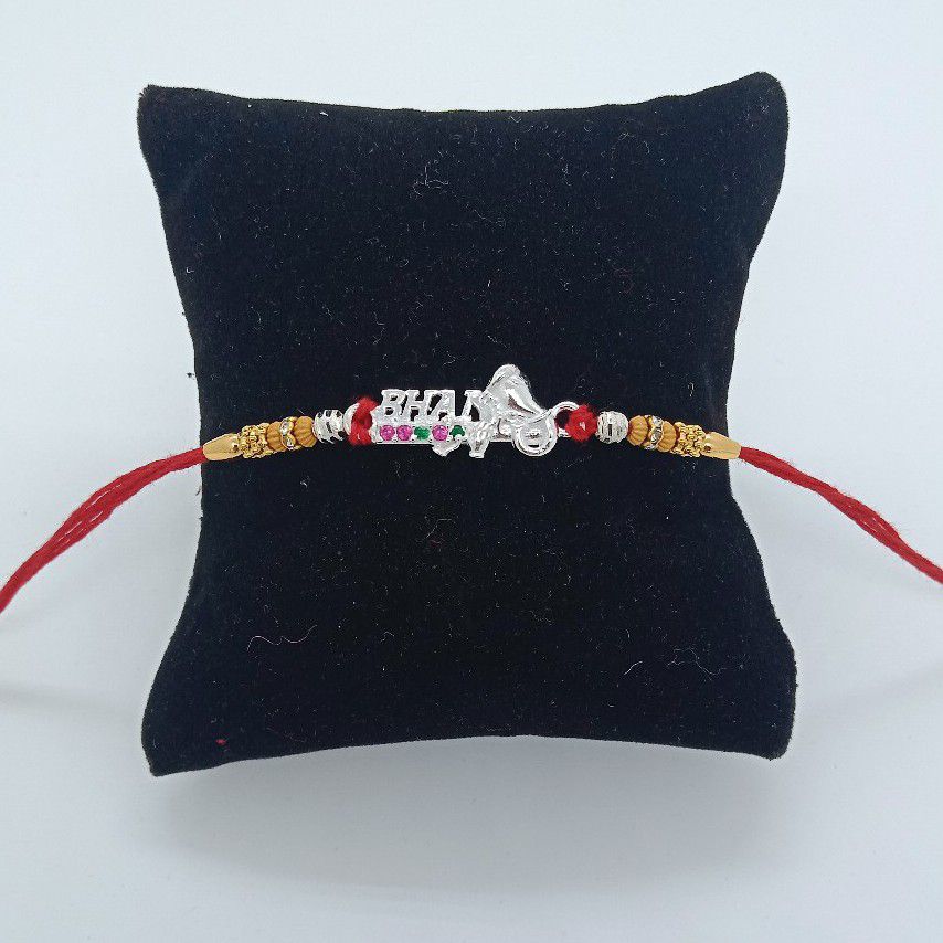 925 silver trendy rakhi