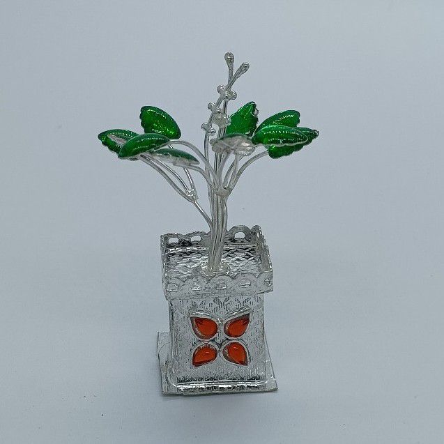 800 silver tiny pooja pot