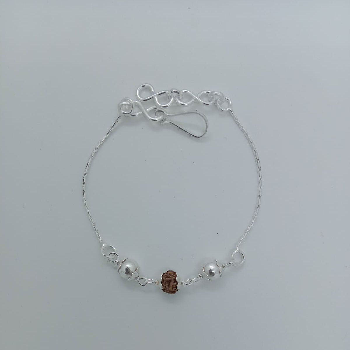 800 silver fancy bracelet