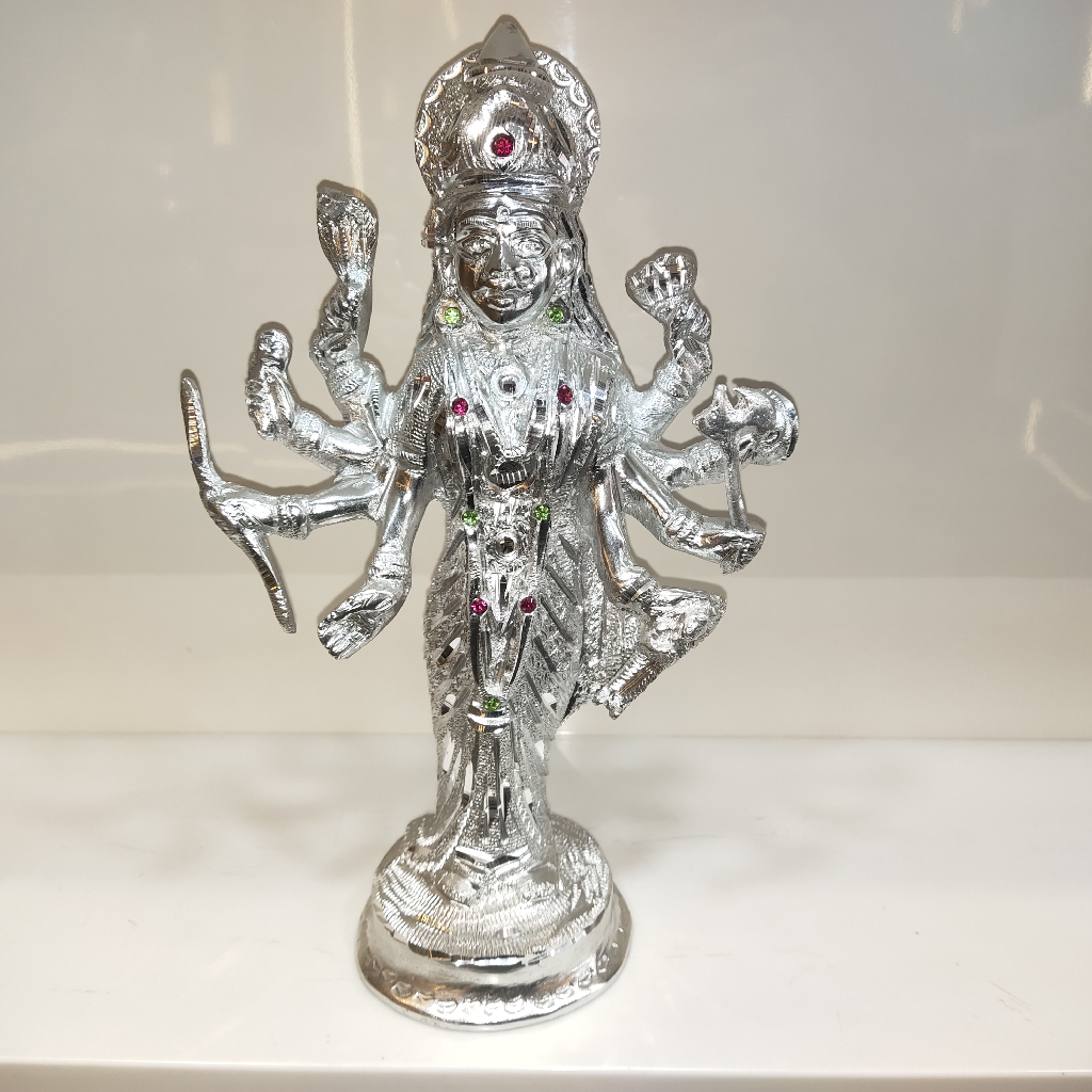 White Mattel Sadhi Maa Idols