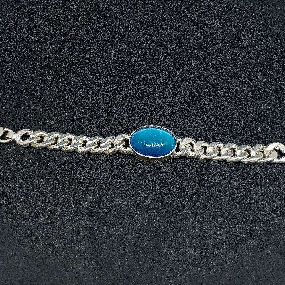 Silver bracelet salman lucky heavy